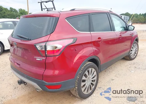 2017 Ford Escape Titanium из США, поврежденный, VIN 1FMCU9J93HUA45386